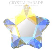 Swarovski 4mm Non Hot Fix Star Flower - Pack of 4 AB original