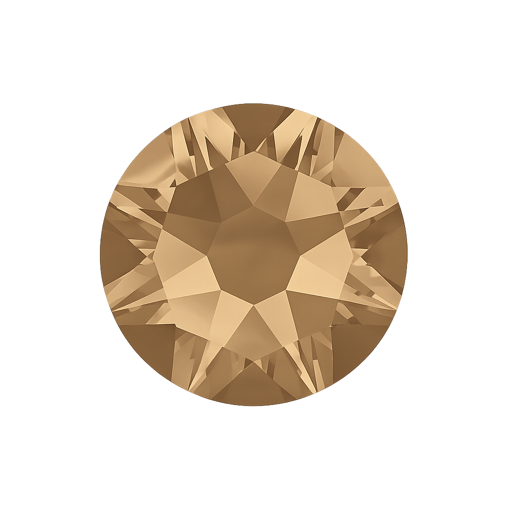 Swarovski Xirius Non Hot Fix Crystals - Golden Shadow SS34