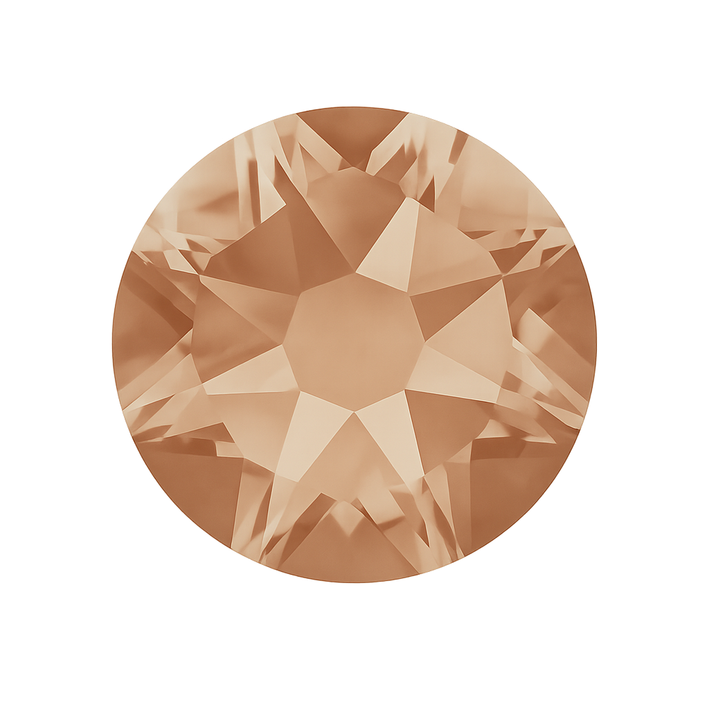 Swarovski Xirius Non Hotfix Crystals - Light Peach
