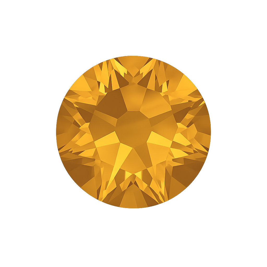 Swarovski Xirius Non Hotfix Crystals - Light Topaz