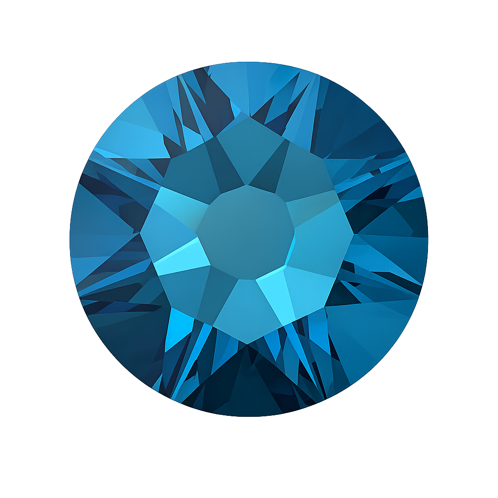 Swarovski Xirius Non Hotfix Crystals - Bermuda Blue