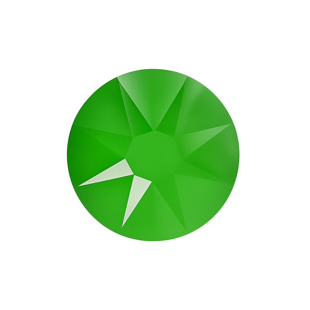 Swarovski Xirius Non Hotfix Crystals - Electric Green