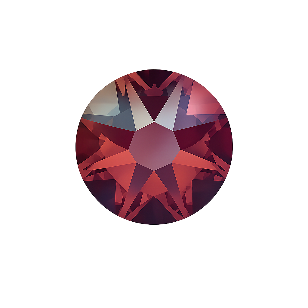 Swarovski Xirius Non Hotfix Crystals - Light Siam Shimmer