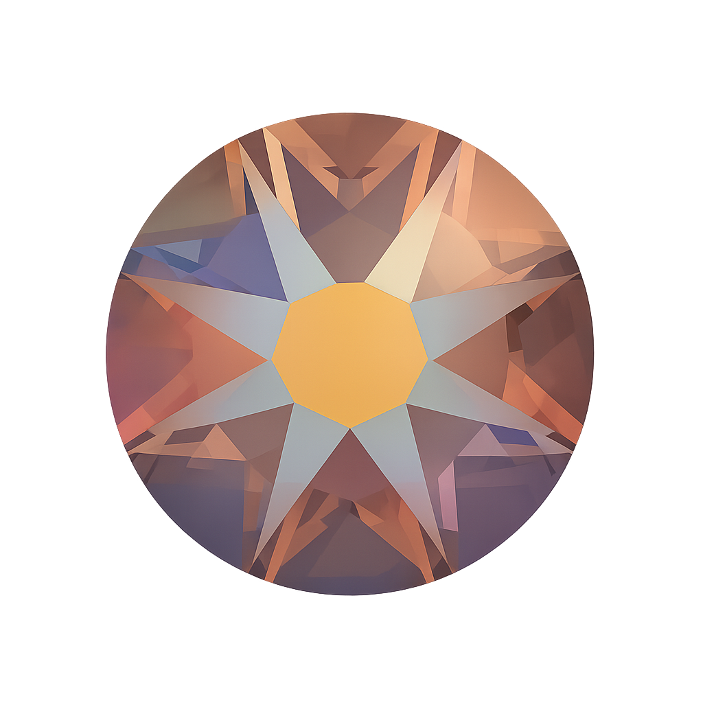 Swarovski Xirius Non Hotfix Crystals - Topaz Shimmer