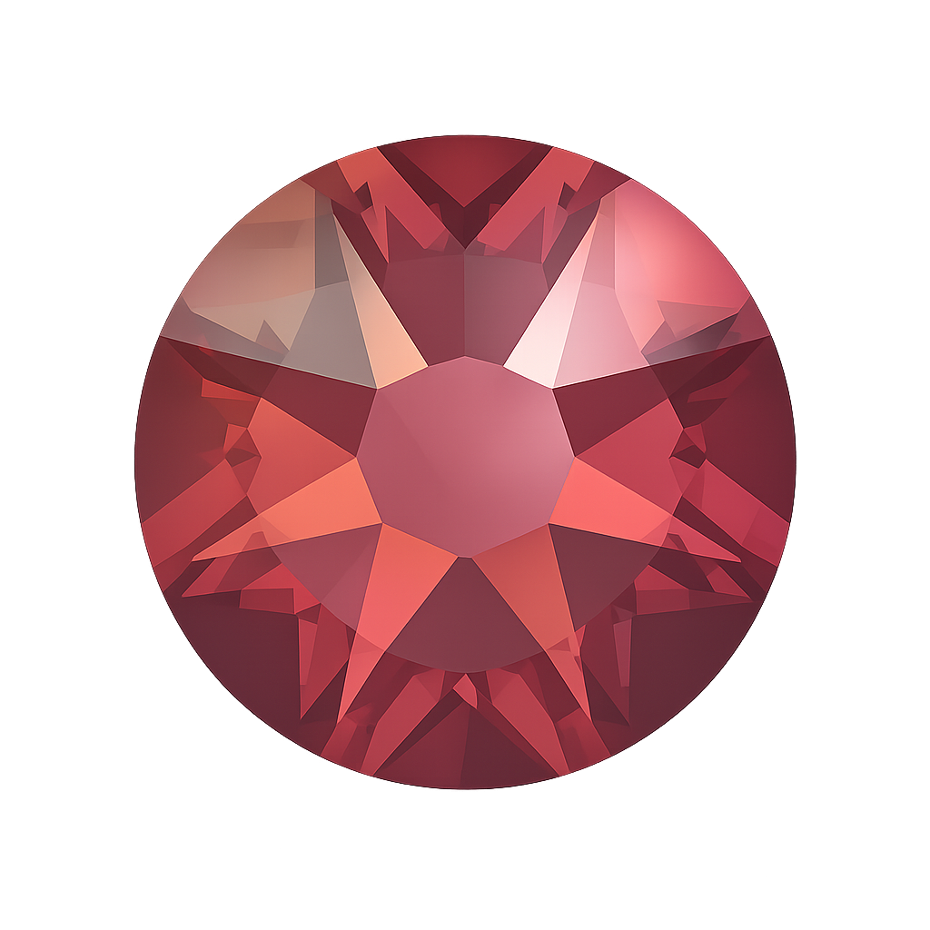 Swarovski Xirius Non Hotfix Crystals - Light Siam AB