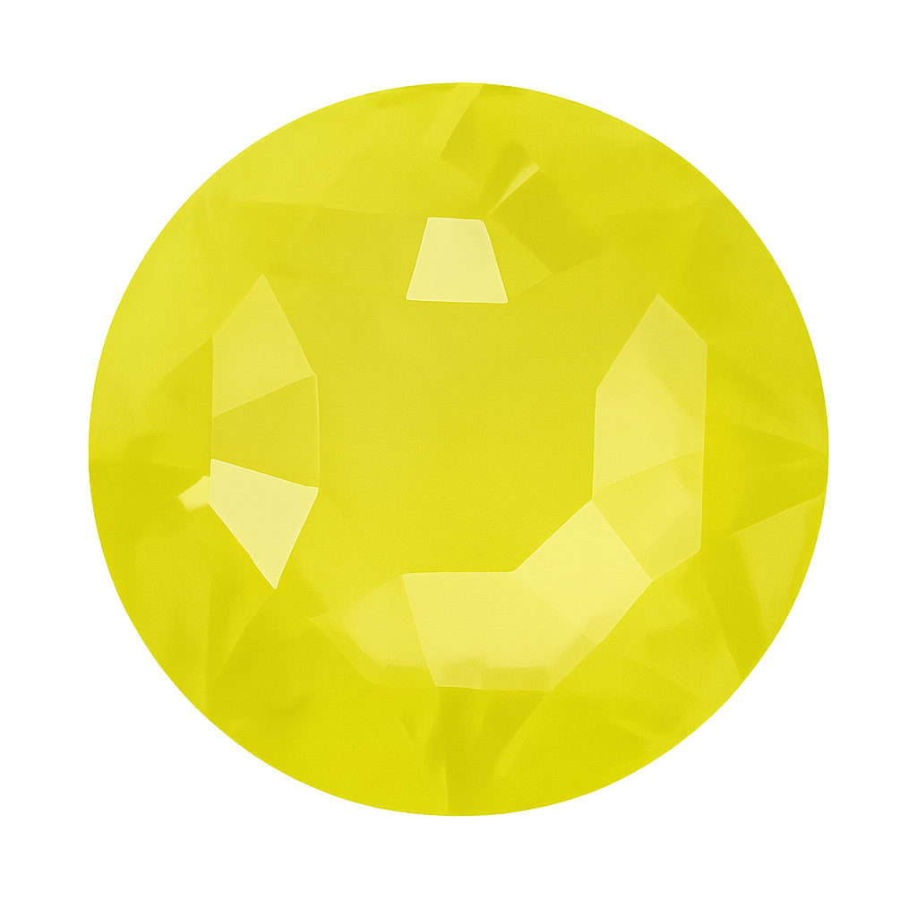 Swarovski Xirius Non Hotfix Crystals - Crystal Electric Yellow Ignite (Unfoiled)