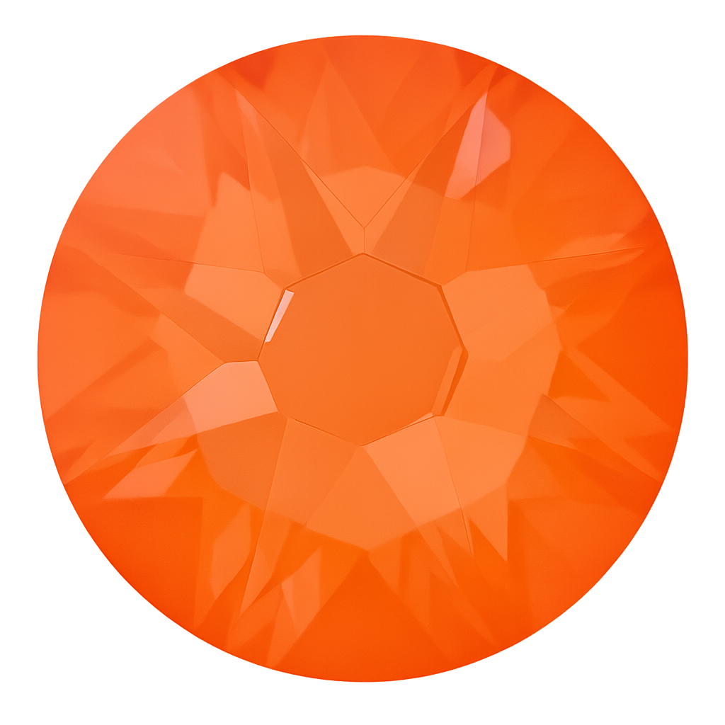 Swarovski Xirius Non Hotfix Crystals - Crystal Electric Orange Ignite (Unfoiled)