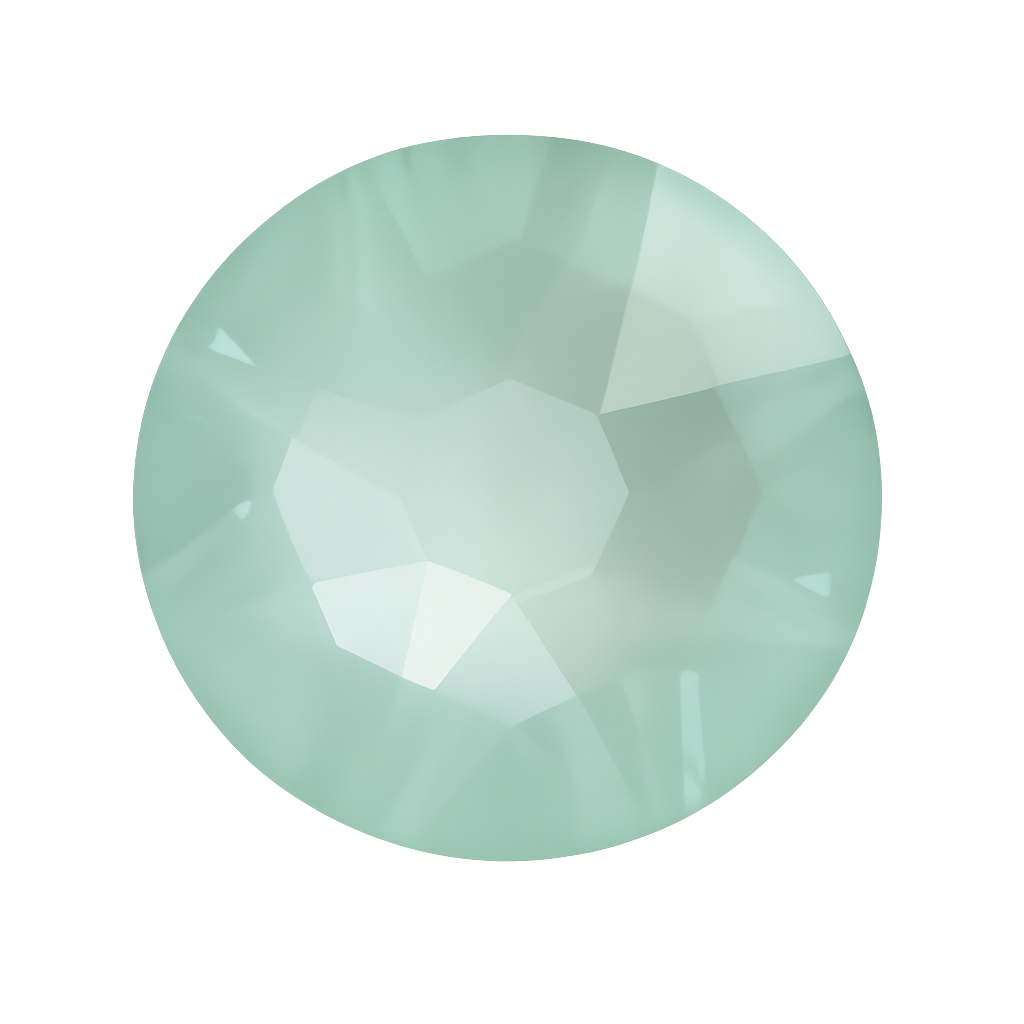 Swarovski Xirius Non Hotfix Crystals - Crystal Soft Mint Ignite (Unfoiled)