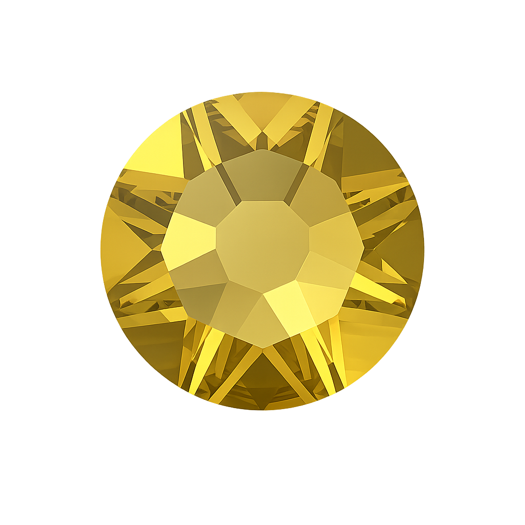 Swarovski Xirius Non Hotfix Crystals - ReCreated Dark Jonquil