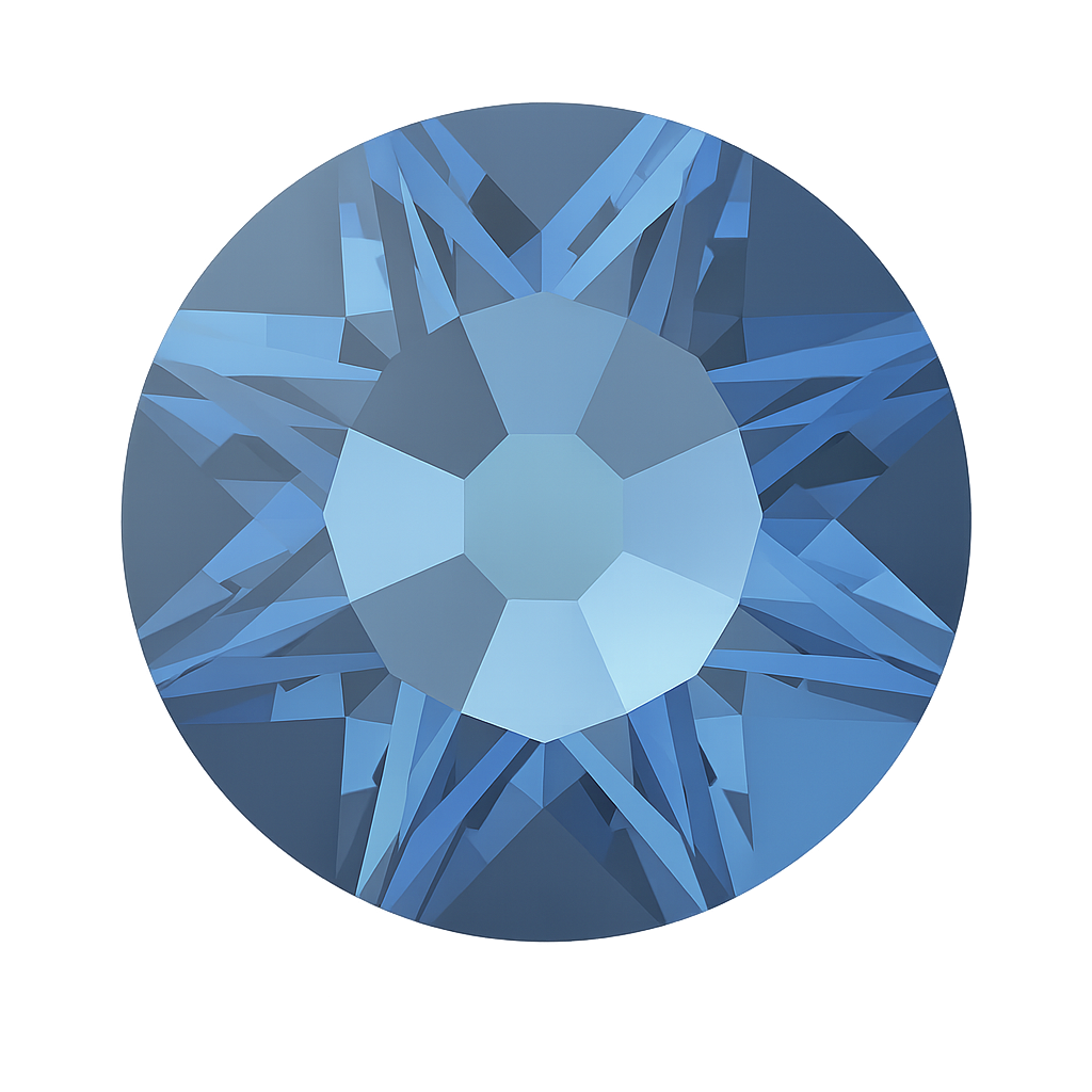 Swarovski Xirius Non Hotfix Crystals - ReCreated Ice Blue