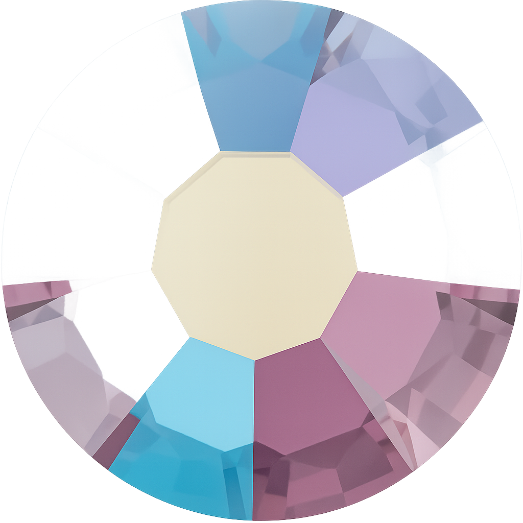Preciosa Hotfix Crystals Maxima (15F) - Light Amethyst AB