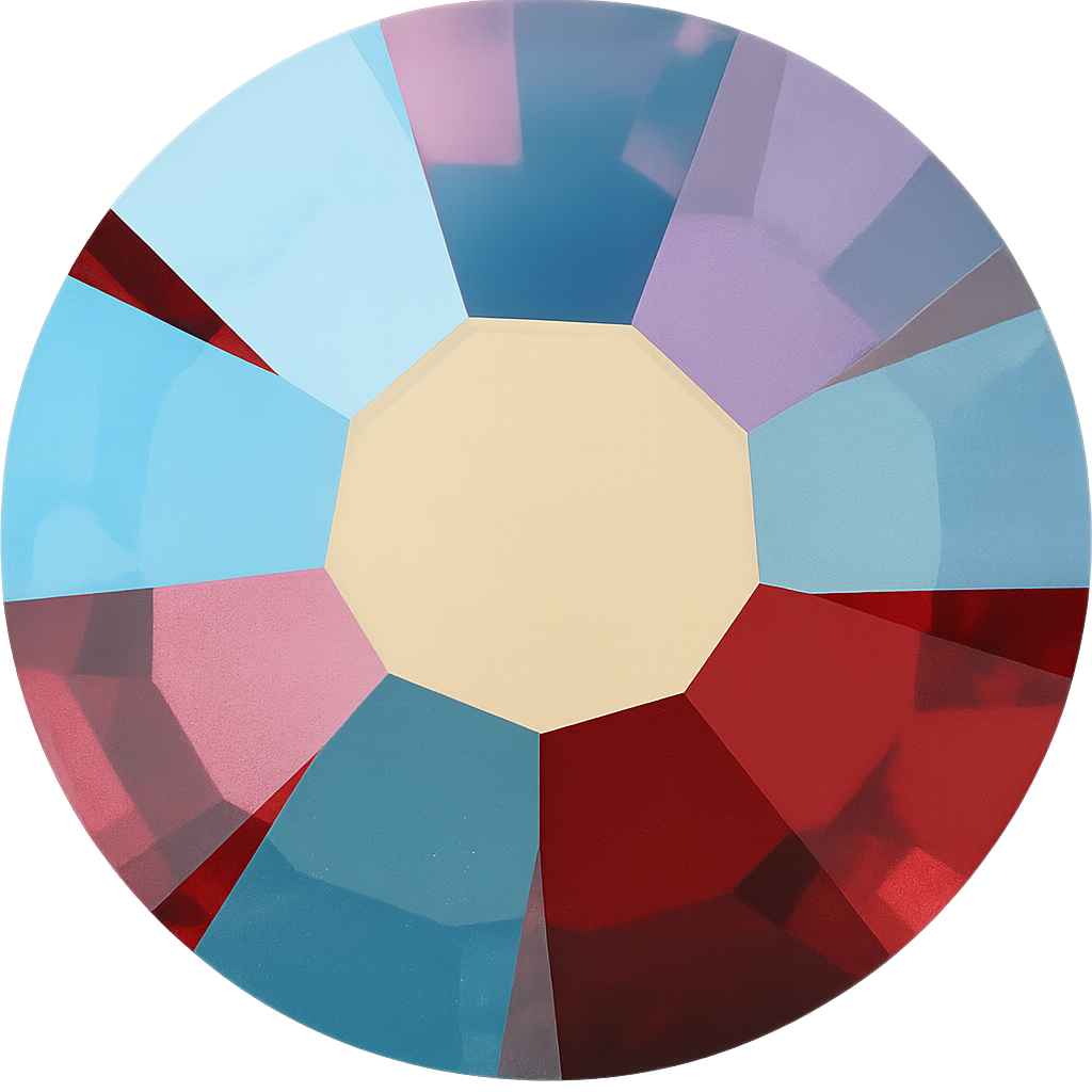 Preciosa Non Hotfix Maxima Crystals SS5 (1.8mm) - Red Velvet AB