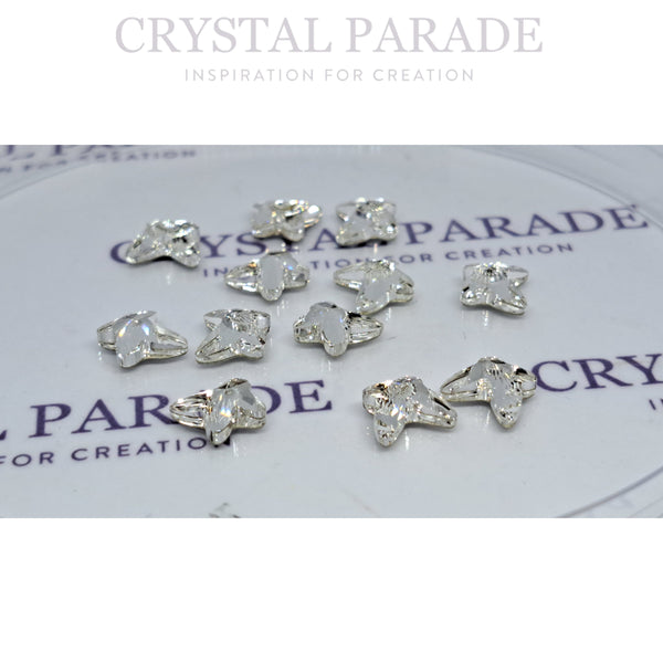 Swarovski 8mm Non Hot Fix Butterfly - Pack of 5 Clear original