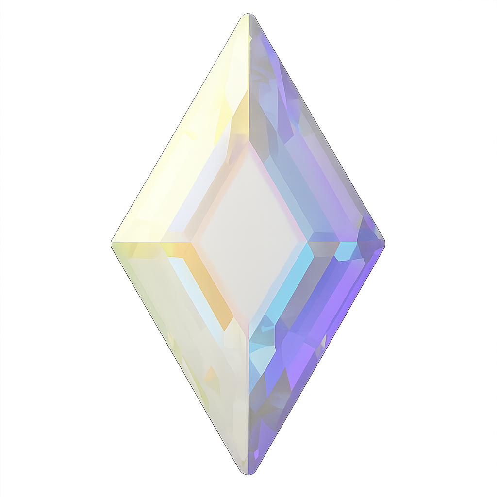 Swarovski 5x3mm Non Hot Fix Diamond - Pack of 12 AB